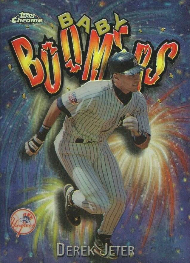 1998 Topps Chrome Baby Boomers Derek Jeter #BB1 Baseball Card