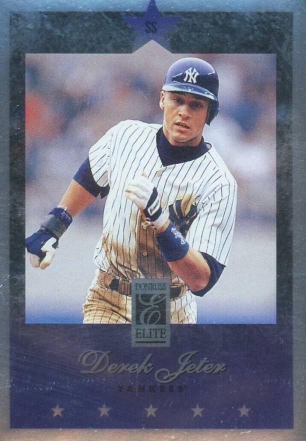 1997 Donruss Elite Derek Jeter #24 Baseball Card