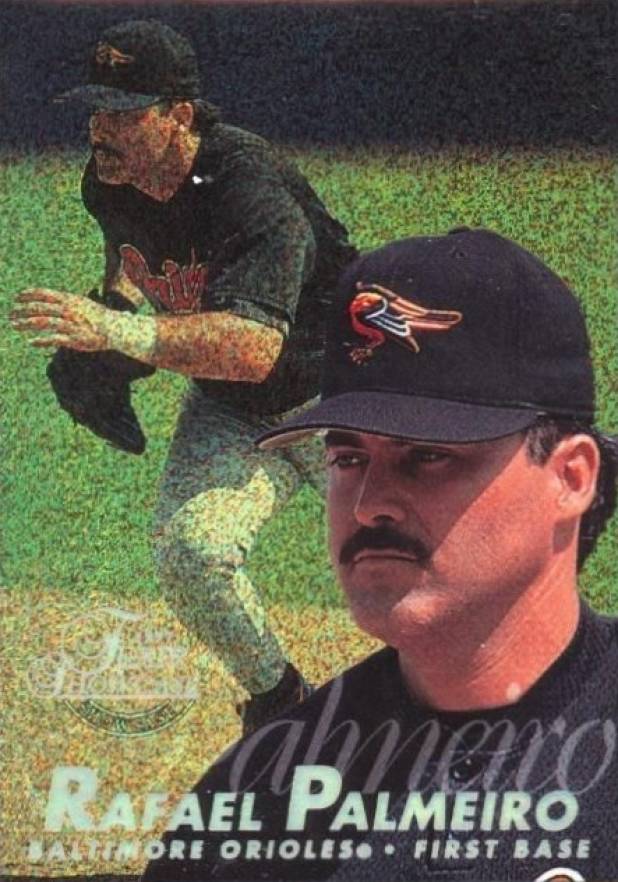 1997 Flair Showcase Rafael Palmero #71 Baseball Card