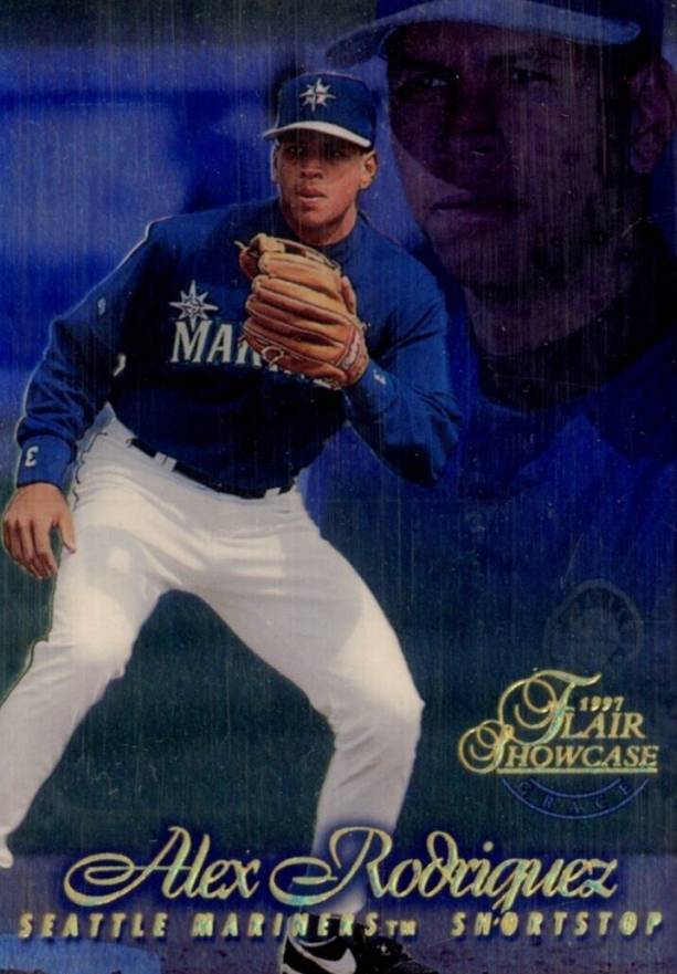 1997 Flair Showcase Alex Rodriguez #3 Baseball Card