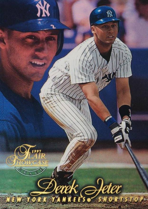 1997 Flair Showcase Derek Jeter #2 Baseball Card