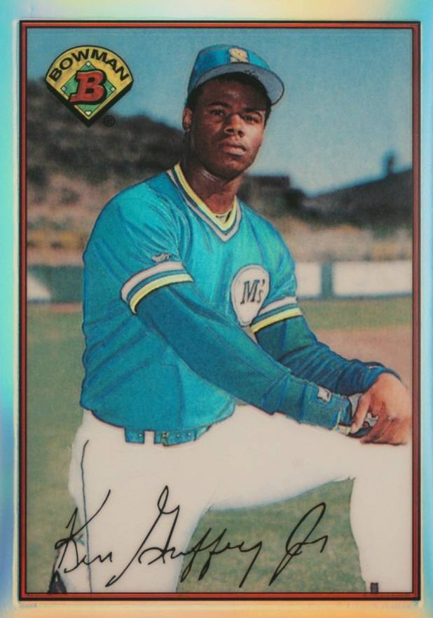 1998 Bowman Chrome Reprints Ken Griffey Jr. #13 Baseball Card