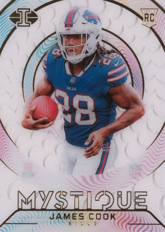 2022 Panini Illusions Mystique James Cook #M19 Football Card