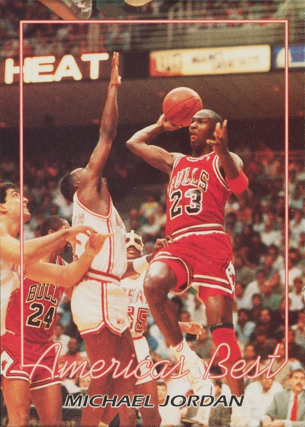 1993 America's Best Michael Jordan # Basketball Card