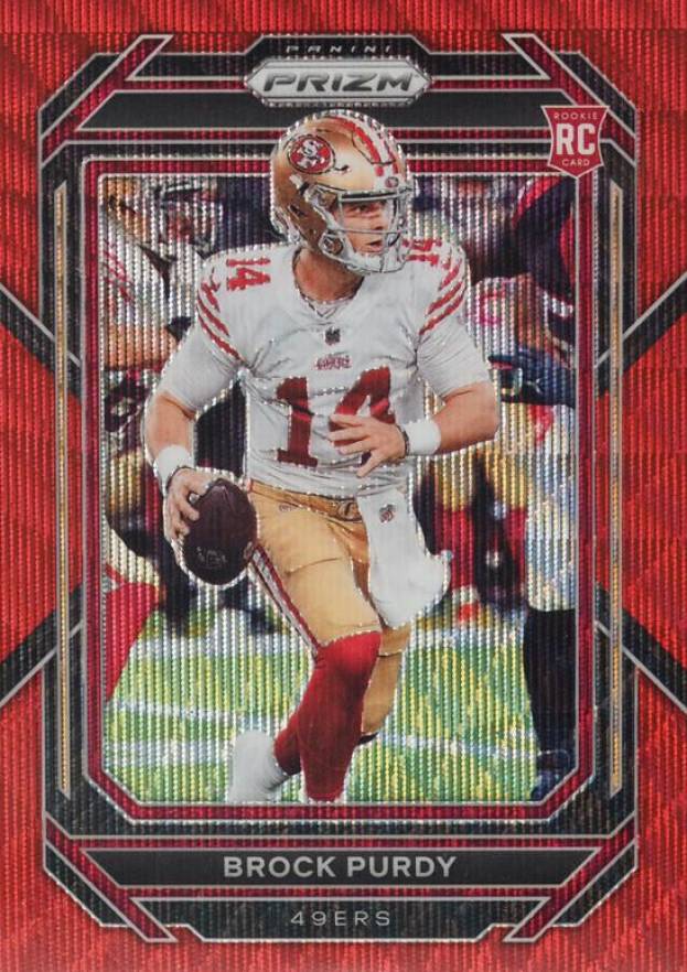 2022 Panini Prizm Brock Purdy #353 Football Card