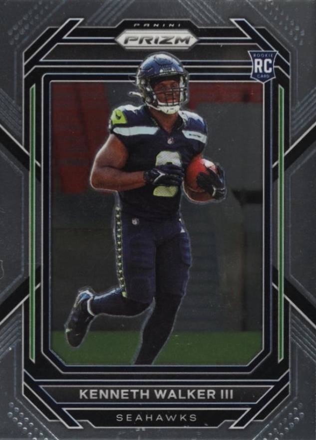 2022 Panini Prizm Kenneth Walker III #318 Football Card