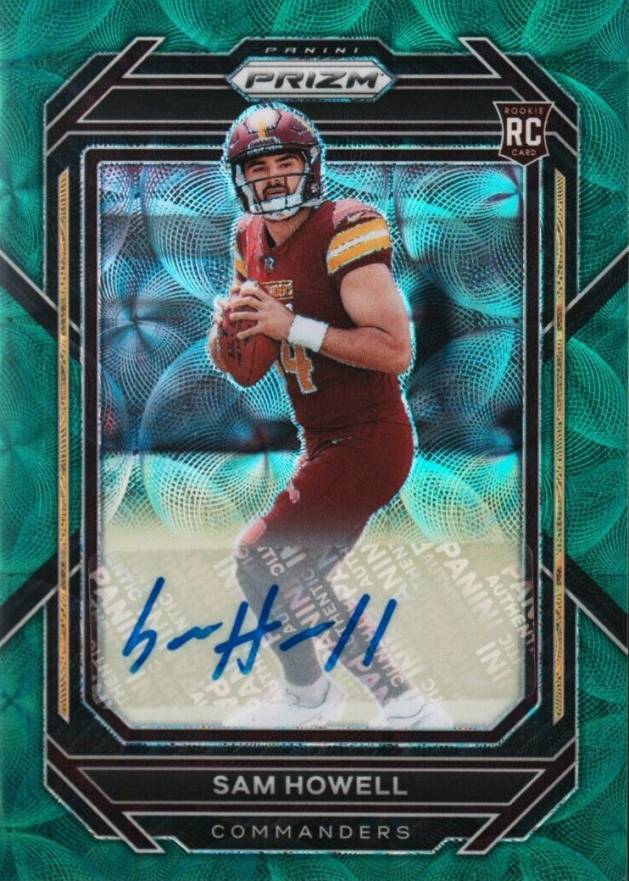 2022 Panini Prizm Sam Howell #306 Football Card