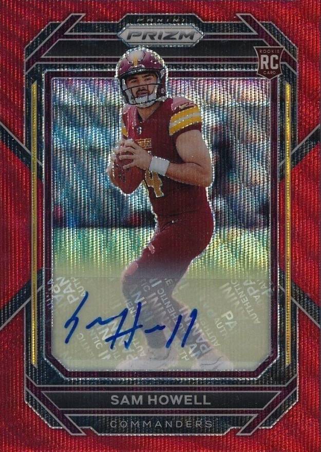 2022 Panini Prizm Sam Howell #306 Football Card