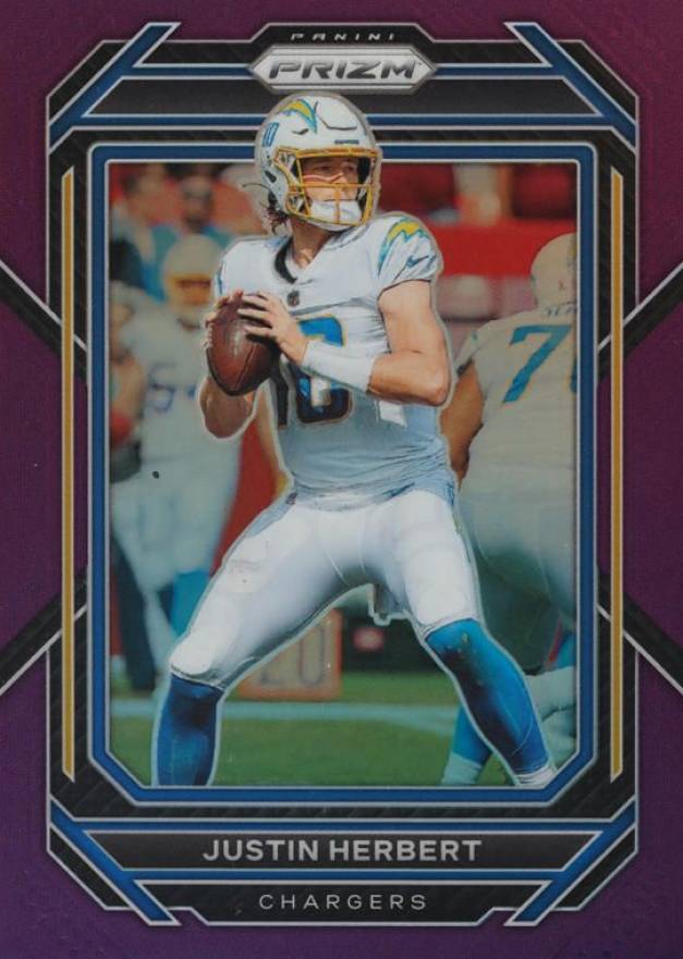 2022 Panini Prizm Justin Herbert #149 Football Card