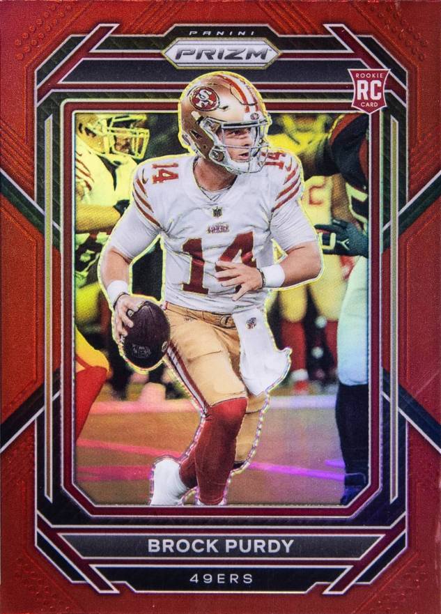 2022 Panini Prizm Brock Purdy #353 Football Card