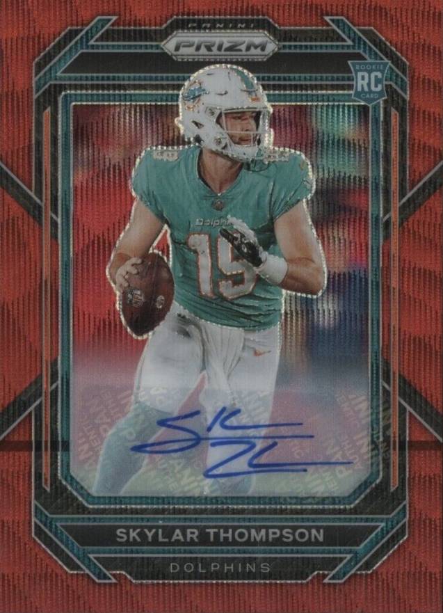 2022 Panini Prizm Skylar Thompson #354 Football Card