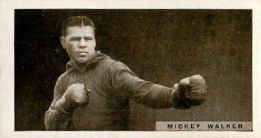 1928 John Player and Sons Pugilists in Action Mickey Walker #48 Other Sports Card