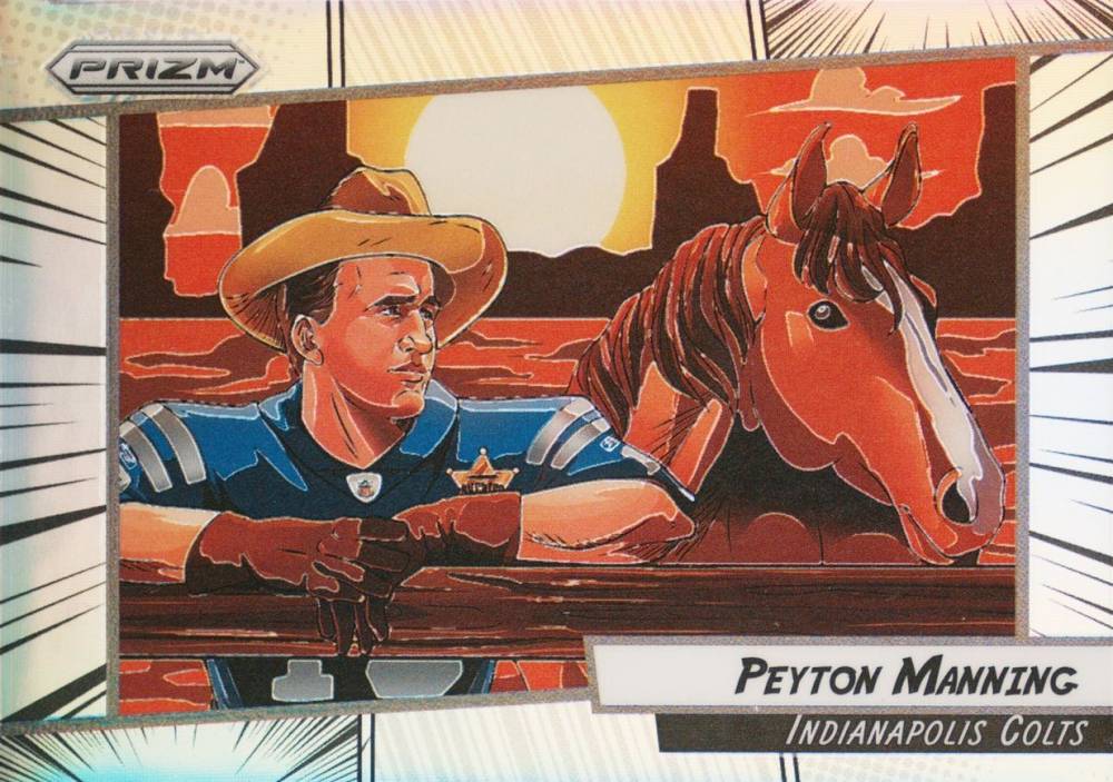 2022 Panini Prizm Manga Peyton Manning #M9 Football Card