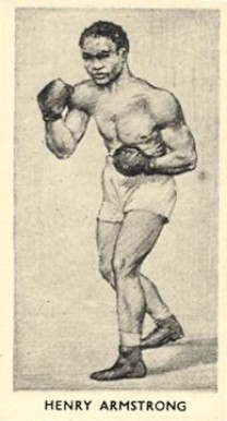 1938 F.C. Cartledge Famous Prize Fighter Henry Armstrong #28 Other Sports Card