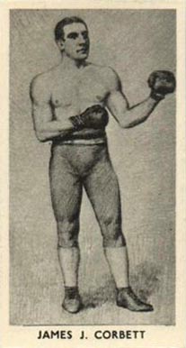 1938 F.C. Cartledge Famous Prize Fighter James J. Corbett #22 Other Sports Card