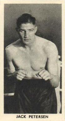 1938 F.C. Cartledge Famous Prize Fighter Jack Petersen #40 Other Sports Card