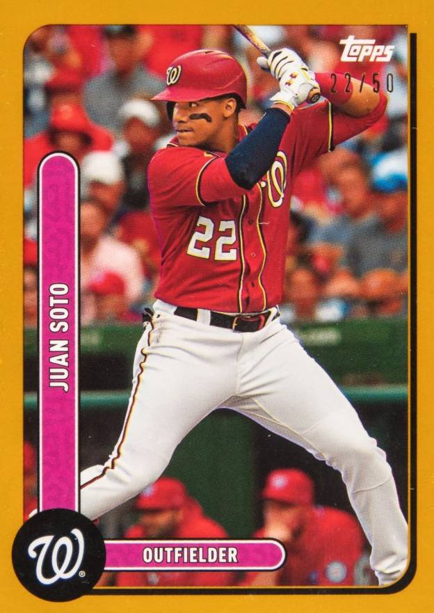 2021 Topps Brooklyn Collection Juan Soto #39 Baseball Card