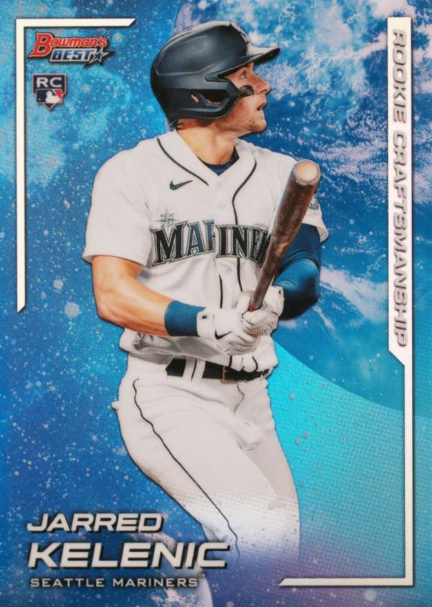 2021 Bowman's Best Rookie Craftsmanship Jarred Kelenic #RC14 Baseball Card