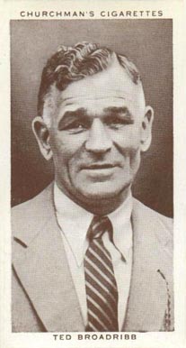 1938 W.A. & A.C. Churchman Boxing Personalities Ted Broadribb #45 Other Sports Card