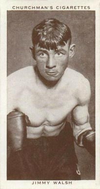 1938 W.A. & A.C. Churchman Boxing Personalities Jimmy Walsh #37 Other Sports Card