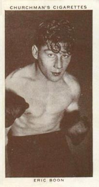 1938 W.A. & A.C. Churchman Boxing Personalities Eric Boon #5 Other Sports Card