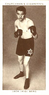 1938 W.A. & A.C. Churchman Boxing Personalities Jack (Kid) Berg #4 Other Sports Card