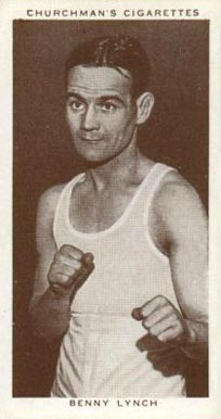 1938 W.A. & A.C. Churchman Boxing Personalities Benny Lynch #27 Other Sports Card