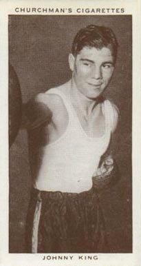 1938 W.A. & A.C. Churchman Boxing Personalities Johnny King #23 Other Sports Card