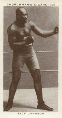 1938 W.A. & A.C. Churchman Boxing Personalities Jack Johnson #20 Other Sports Card