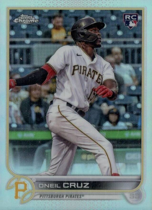 2022 Topps Chrome Sonic Oneil Cruz #128 Baseball Card