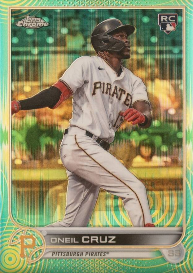 2022 Topps Chrome Sonic Oneil Cruz #128 Baseball Card