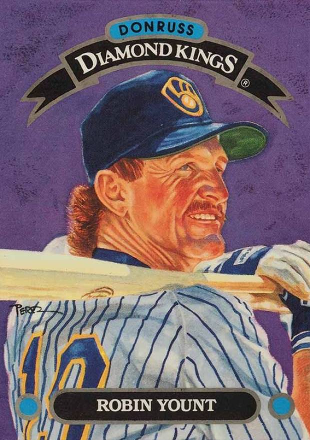 1993 Donruss Diamond Kings Robin Yount #DK-16 Baseball Card