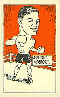 1947 D. Cummings & Son Famous Fighters Johnny McGrory #59 Other Sports Card