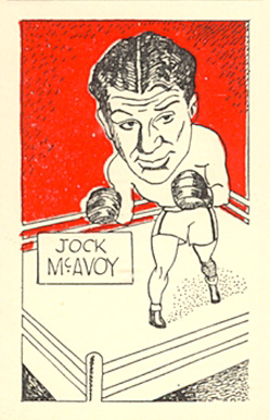 1947 D. Cummings & Son Famous Fighters Jock McAvoy #56 Other Sports Card