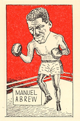 1947 D. Cummings & Son Famous Fighters Manuel Abrew #45 Other Sports Card