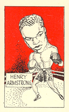 1947 D. Cummings & Son Famous Fighters Henry Armstrong #35 Other Sports Card