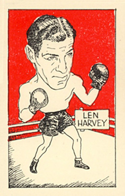 1947 D. Cummings & Son Famous Fighters Len Harvey #36 Other Sports Card