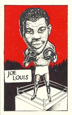 1947 D. Cummings & Son Famous Fighters Joe Louis #1 Other Sports Card