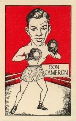 1947 D. Cummings & Son Famous Fighters Don Cameron #47 Other Sports Card