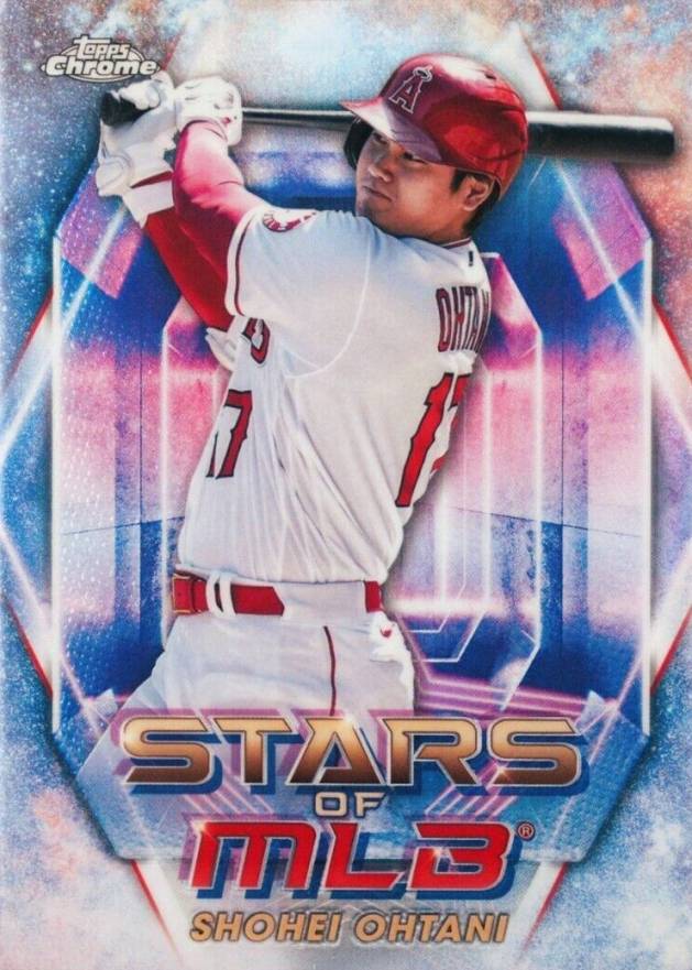 2023 Topps Stars of the MLB Chrome Shohei Ohtani #SMLBC33 Baseball Card