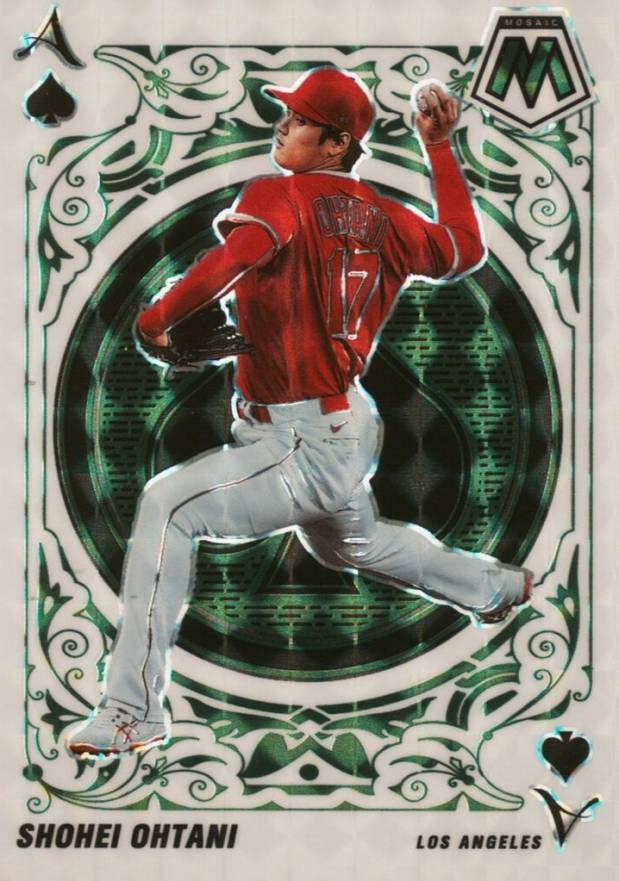 2022 Panini Mosaic Aces Shohei Ohtani #A2 Baseball Card