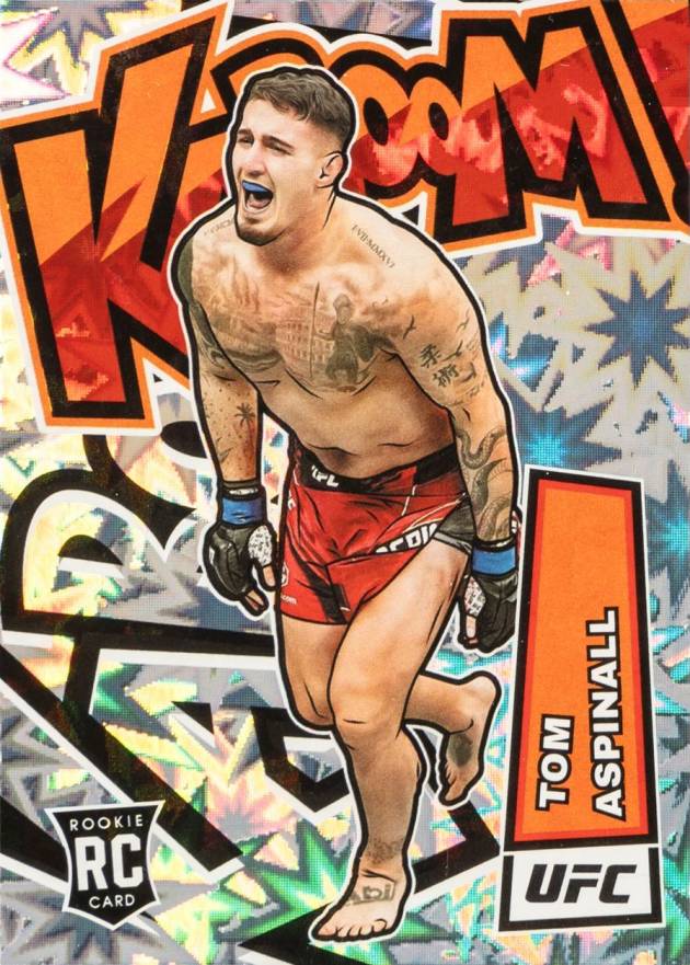 2022 Panini Instant UFC Kaboom! Tom Aspinall #19 Other Sports Card