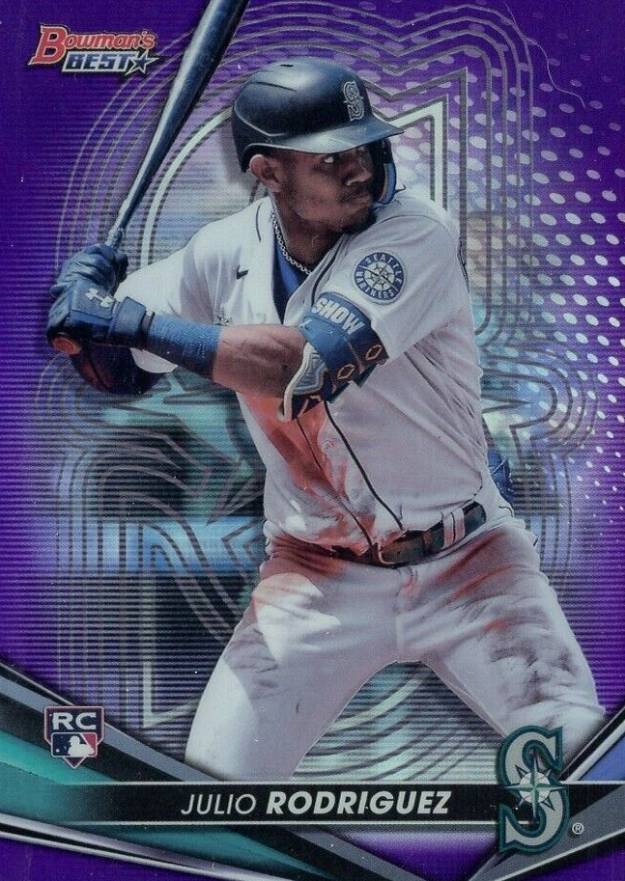 2022 Bowman's Best Julio Rodriguez #23 Baseball Card