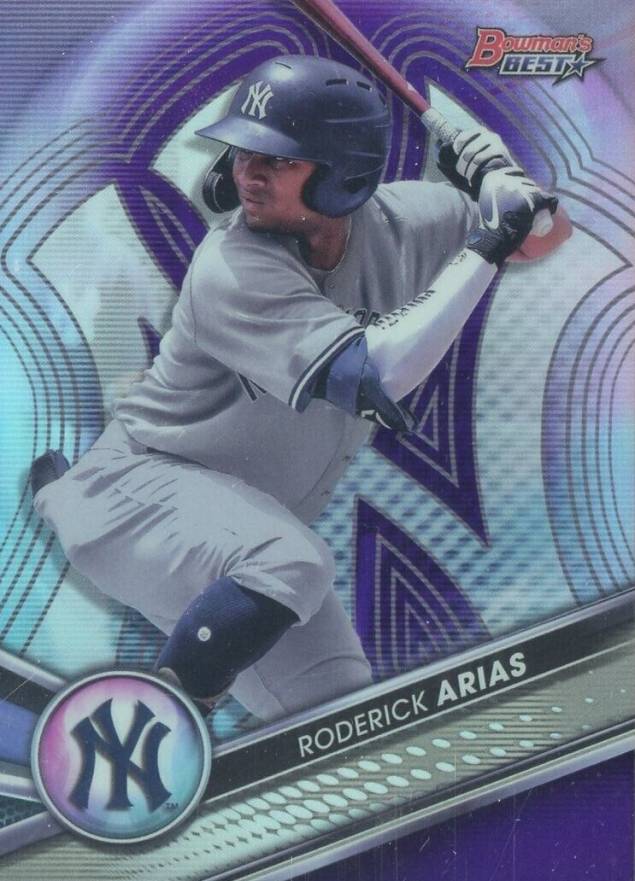 2022 Bowman's Best Top Prospects Roderick Arias #TP13 Baseball Card