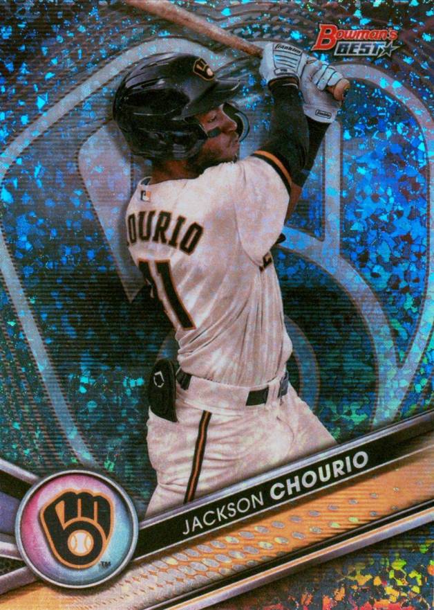 2022 Bowman's Best Top Prospects Jackson Chourio #TP19 Baseball Card