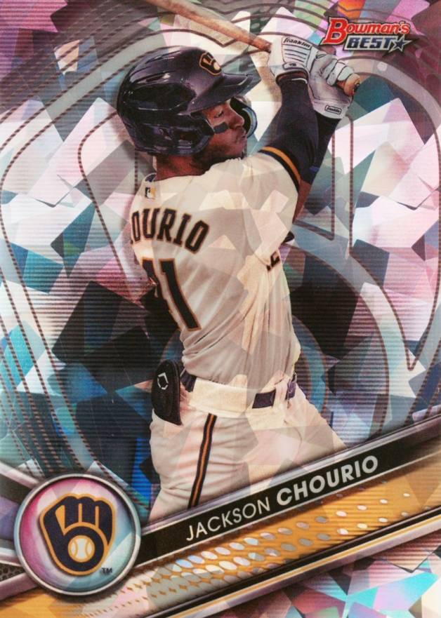 2022 Bowman's Best Top Prospects Jackson Chourio #TP19 Baseball Card