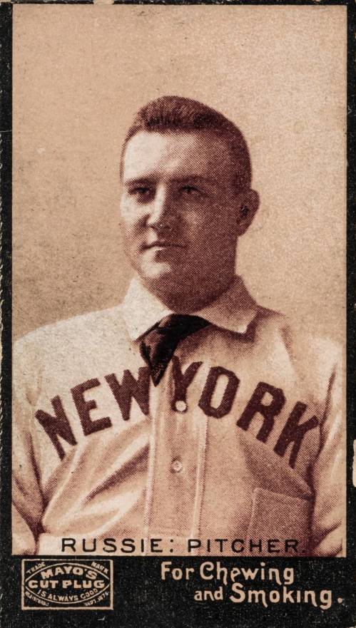 1895 Mayo's Cut Plug Russie: Pitcher # Baseball Card