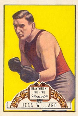 1951 Topps Ringside  Jess Willard #51 Other Sports Card