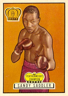 1951 Topps Ringside  Sandy Saddler #29 Other Sports Card