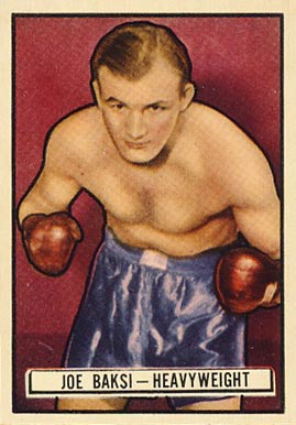 1951 Topps Ringside  Joe Baksi #20 Other Sports Card